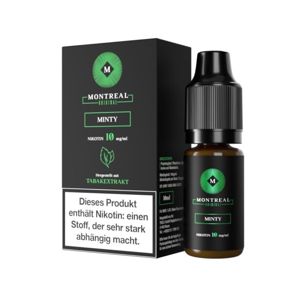 Montreal Original - Minty 10ml NicSalt Liquid