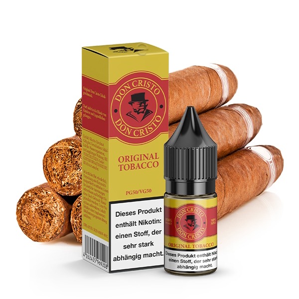 Don Cristo - Original Tobacco 10ml NicSalt Liquid