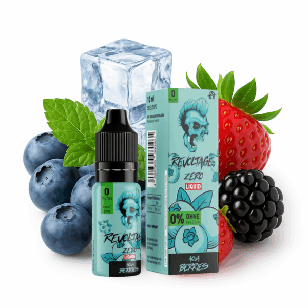 Revoltage - Aqua Berries 10ml Hybrid NicSalt Liquid