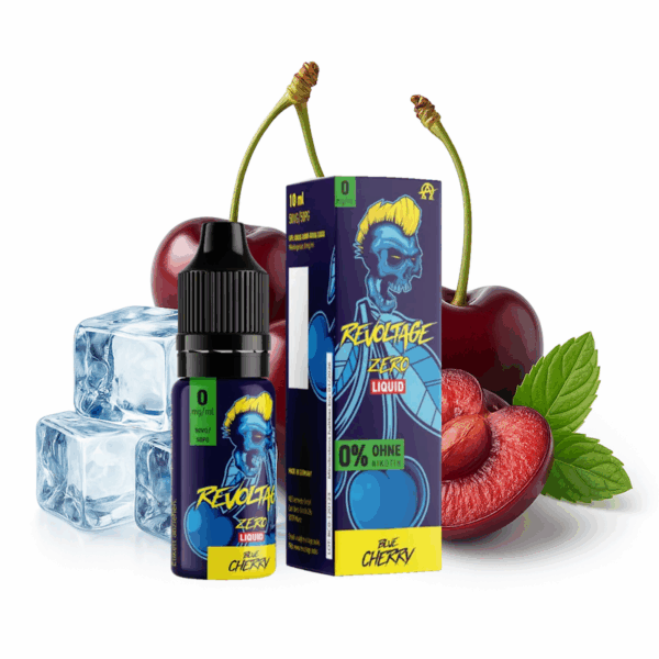 Revoltage - Blue Cherry 10ml Hybrid NicSalt Liquid