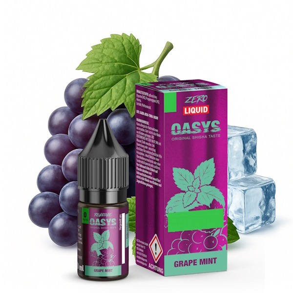 Revoltage - OASYS - Grape Mint 10ml Hybrid NicSalt Liquid