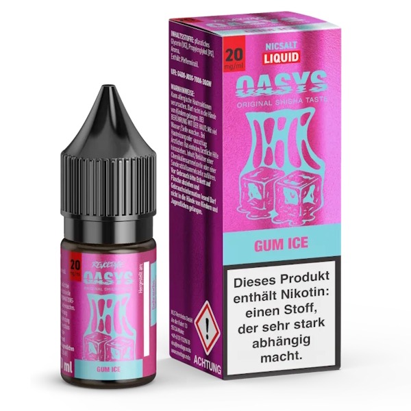 Revoltage - OASYS - Gum Ice 10ml Hybrid NicSalt Liquid – Bild 4