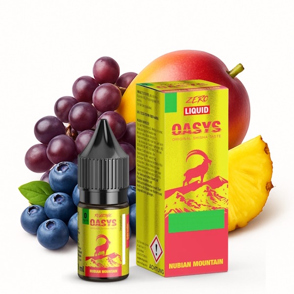 Revoltage - OASYS - Nubian Mountain 10ml Hybrid NicSalt Liquid