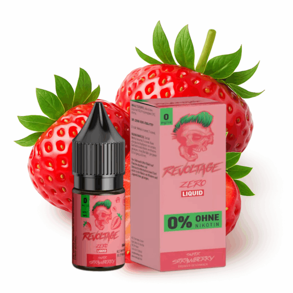 Revoltage - Super Strawberry 10ml Hybrid NicSalt Liquid