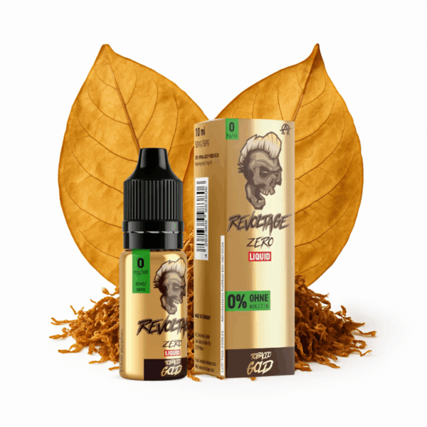 Revoltage - Tobacco Gold 10ml Hybrid NicSalt Liquid