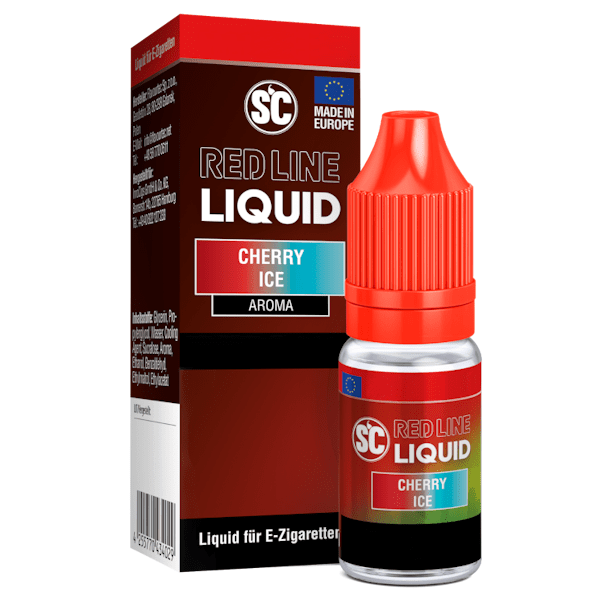 SC Red Line - Cherry Ice 10ml NicSalt Liquid