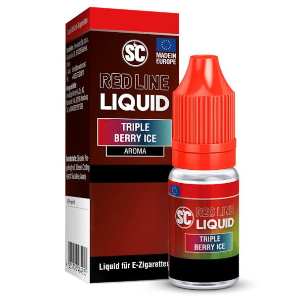 SC Red Line - Triple Berry Ice 10ml NicSalt Liquid