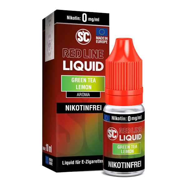 SC - Red Line - Green Tea Lemon 10ml Liquid