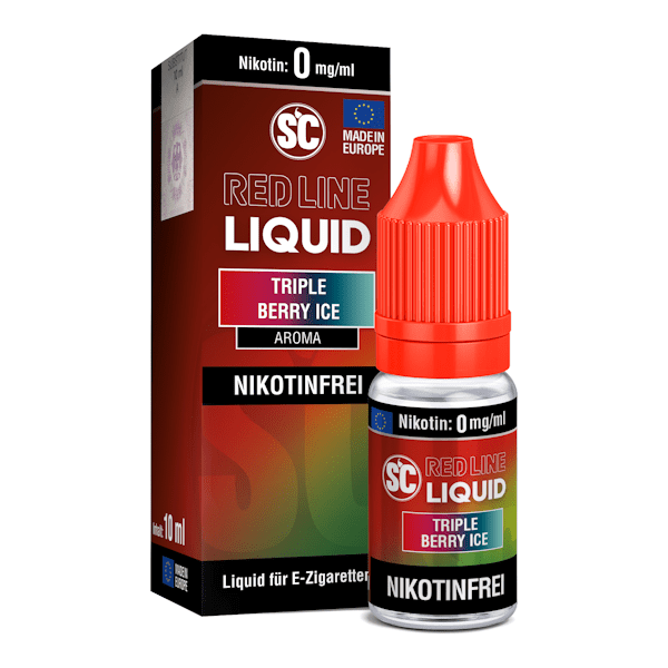 SC - Red Line - Triple Berry Ice 10ml Liquid