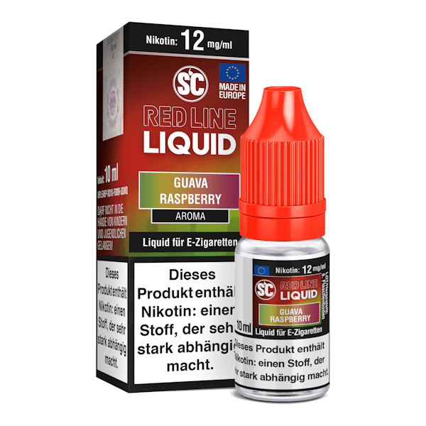 SC - Red Line - Guava Raspberry 10ml Liquid – Bild 5