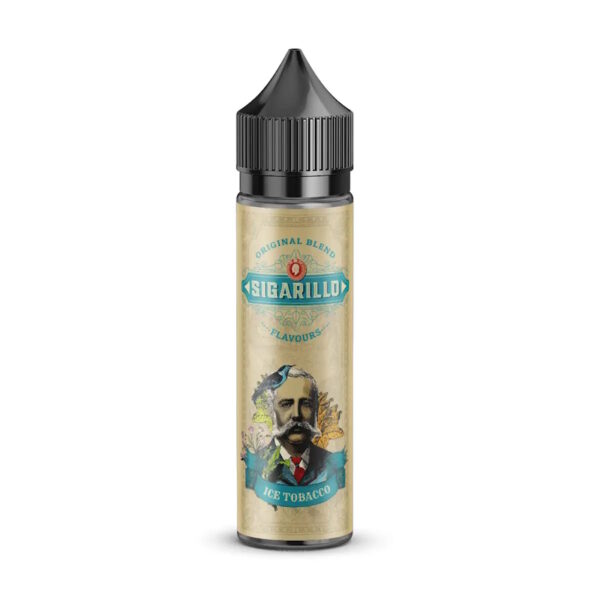 Sigarillo Ice Tobacco Longfill Aroma 6ml in 60ml Flasche