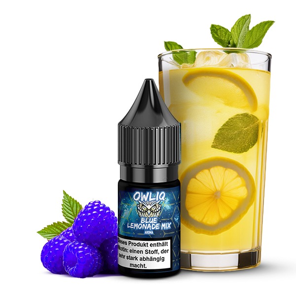 OWLIQ - Blue Lemoande Mix 10ml NicSalt Liquid