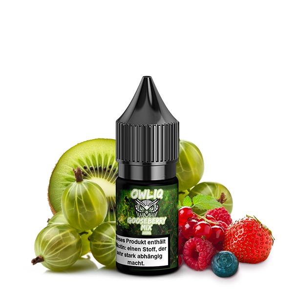 OWLIQ - Gooseberry Mix 10ml NicSalt Liquid