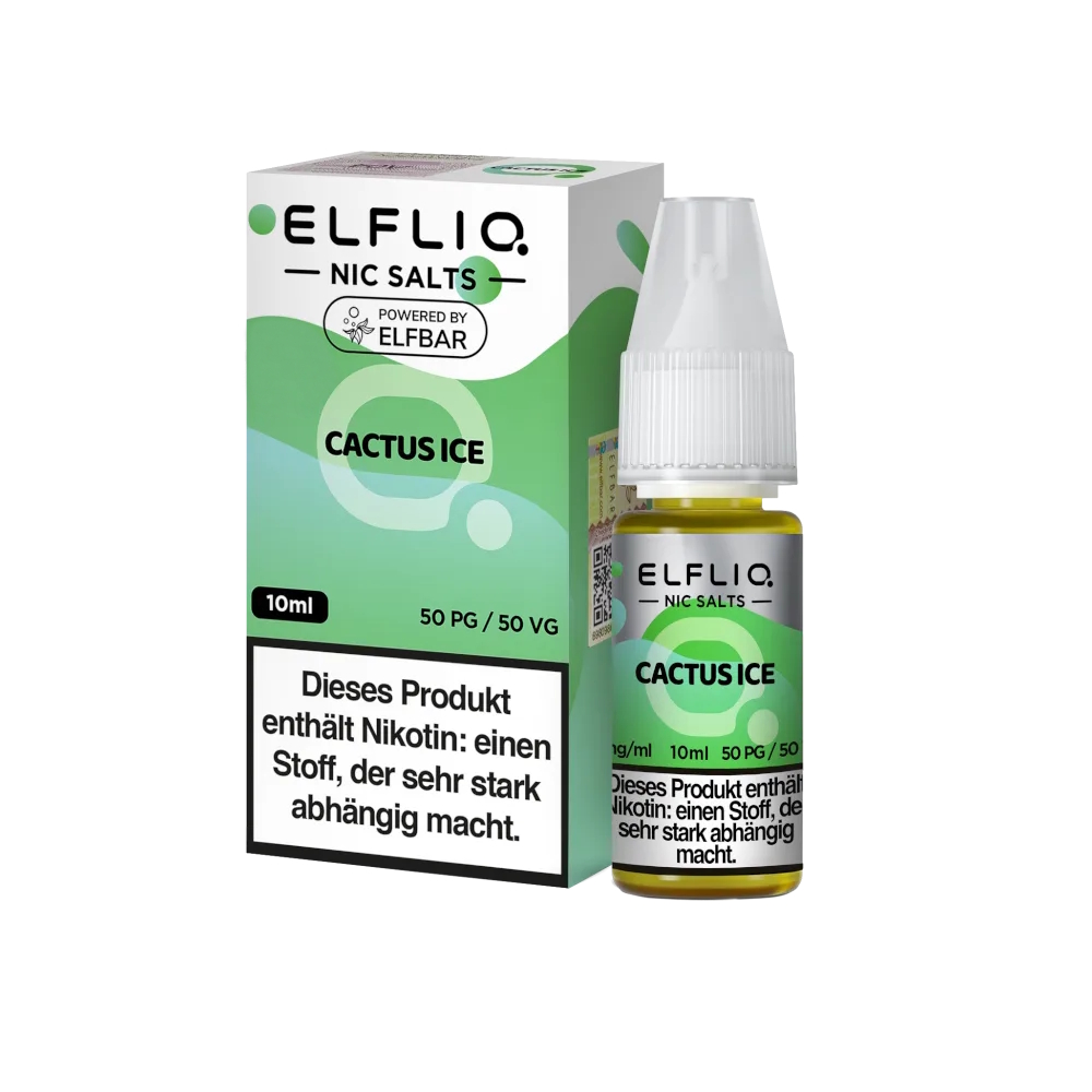 Elfliq - Cactus Ice 10ml NicSalt Liquid