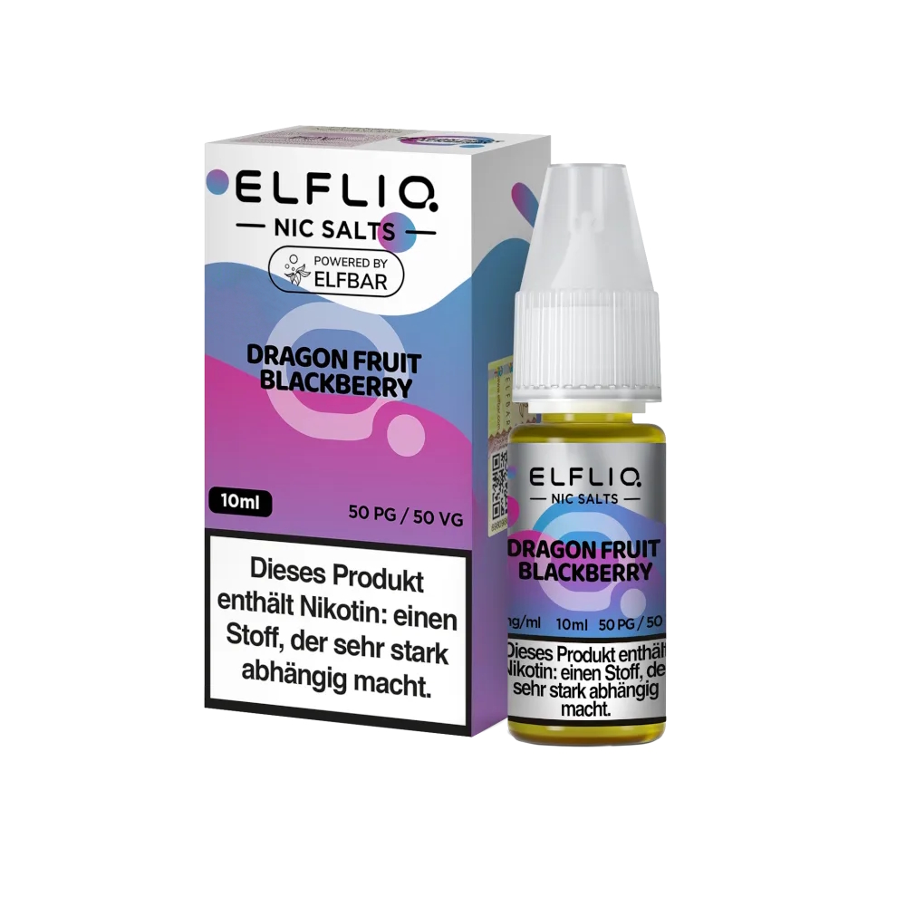Elfliq - Dragon Fruit Blackberry 10ml NicSalt Liquid