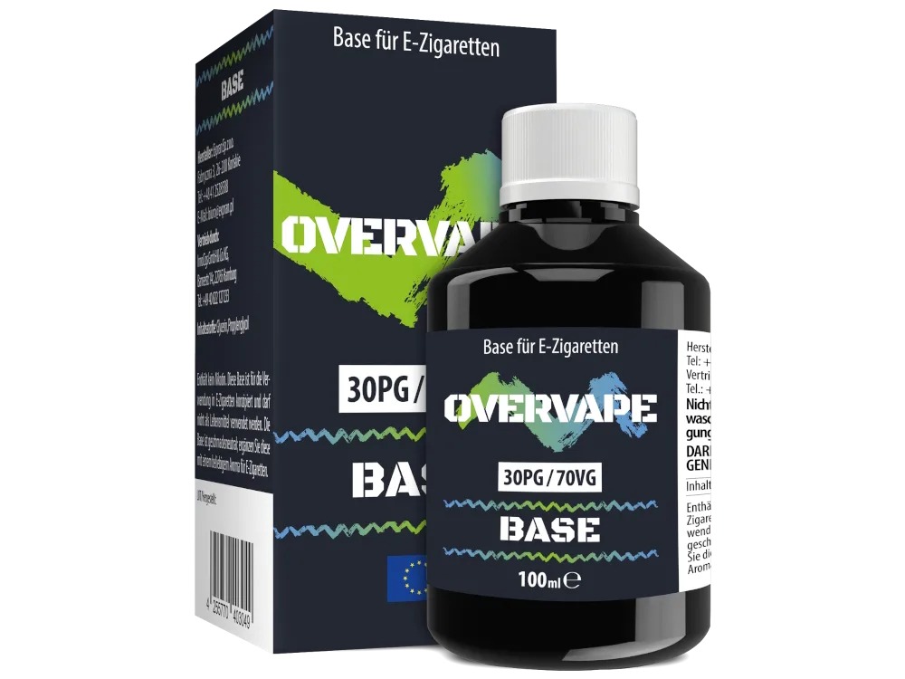 Overvape - 100ml 70VG/30PG Base